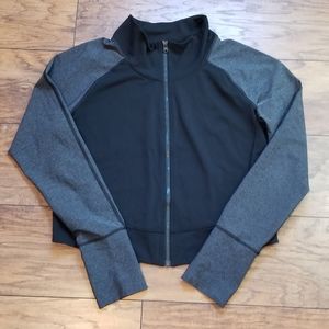 Lucy Athletic Cropped Colorblock Jacket